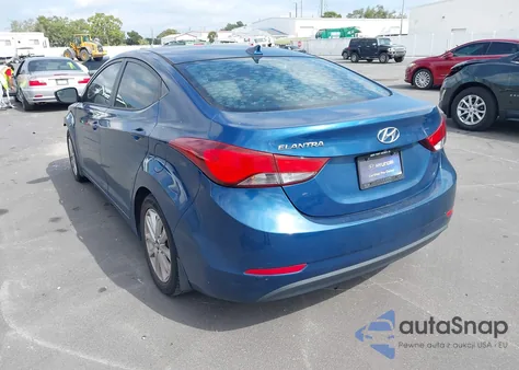 2016 Hyundai Elantra Se z USA, uszkodzony, nr VIN KMHDH4AE6GU599108